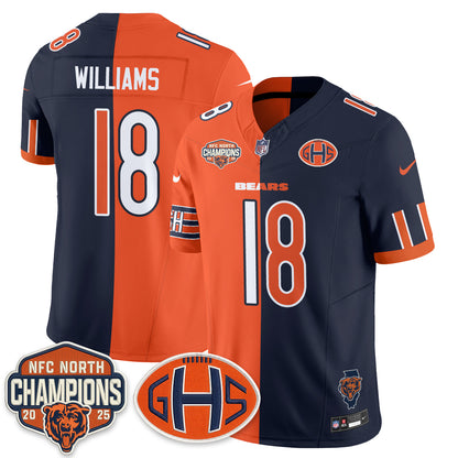 Chicago Bears 2026 Split Edition Vapor Jersey - Stitched
