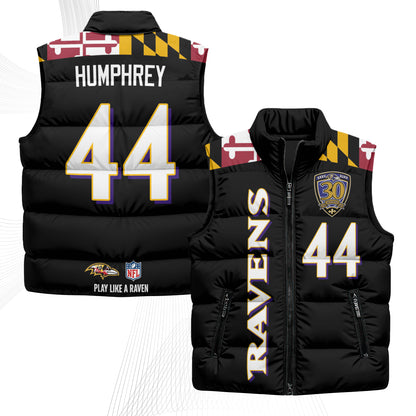 BAL Maryland Puffer Vest - Printed