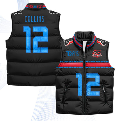 Houston Texans 2026 Rivalries Puffer Vest - Printed