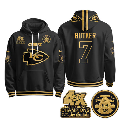 KC 4X Champs Gold Edition Fleece Hoodie - Printed