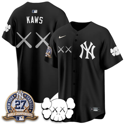 New York Yankees x KAWS Edition Vapor Jersey - Stitched