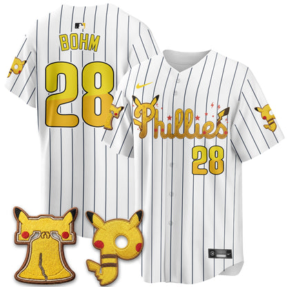 Philadelphia Phillies x PKM Edition Vapor Limited Jersey - Stitched