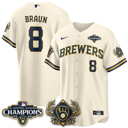 MIL 2026 NL Division Champs Vapor Jersey - Stitched