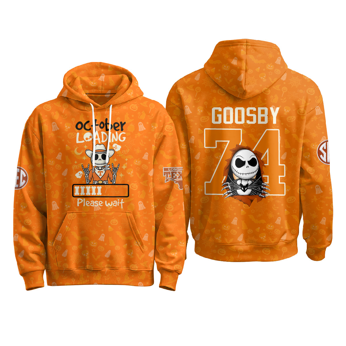 TEX x Skeleton Gentleman Edition Hoodie - Printed