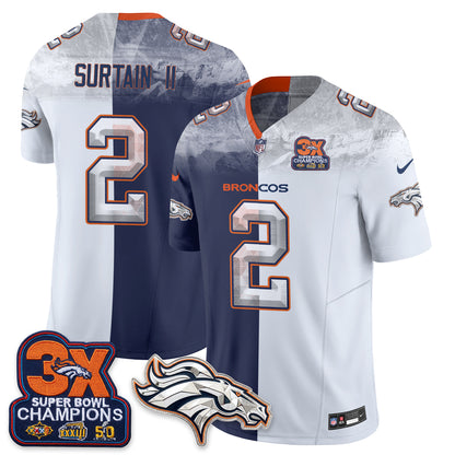 DEN Mile High Split Edition Vapor Jersey - Stitched