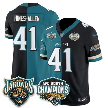 Jacksonville Jaguars Split Edition Vapor Jersey - Stitched