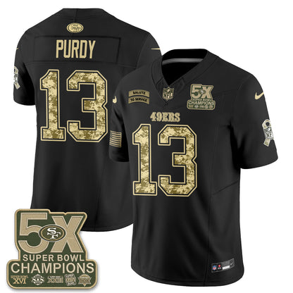 SF 2026 Salute to Service V2 Vapor Jersey - Stitched