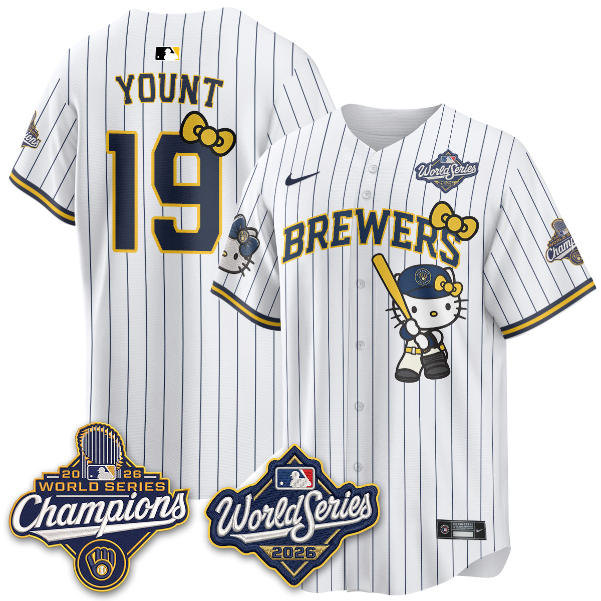 MIL 2026 WS Champions x Meow KT Vapor Jersey - Stitched