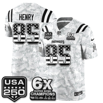 NE 2026 Salute to Service Edition Vapor Jersey - Stitched