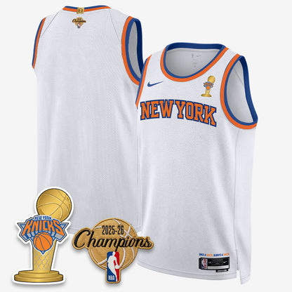 NYK 2026 NBA Champions Gold Edition Vapor Jersey - Stitched n3