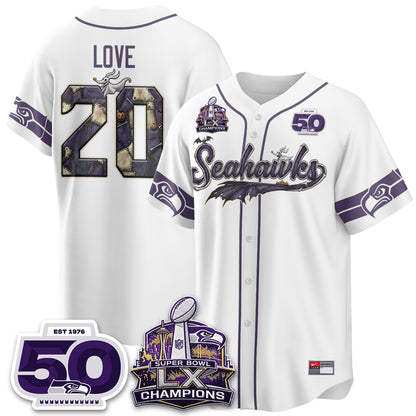 SEA 2026 Nightmare Edition Vapor Baseball Jersey - Stitched