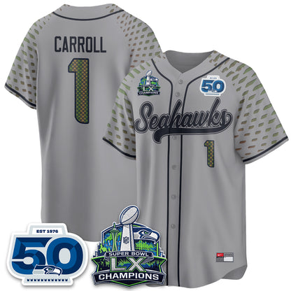 SEA SB LX Champs Vapor Baseball Jersey - Stitch