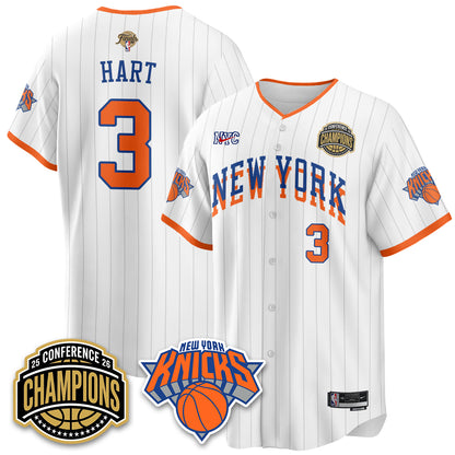 New York Knicks 2026 NBA Finals Vapor City Edition Jersey V2- Stitched