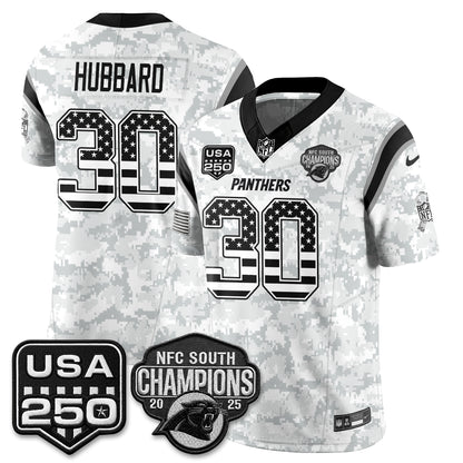 Carolina Panthers 2026 Salute To Service Edition Vapor Jersey - Stitched
