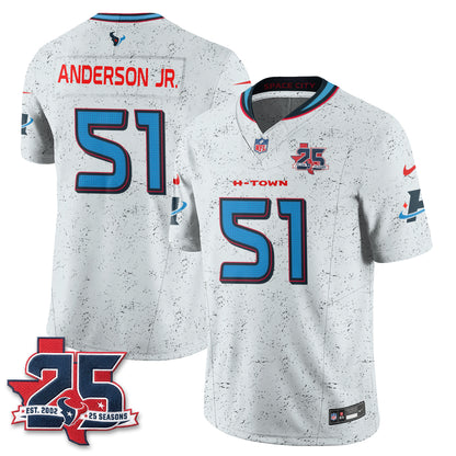 HOU Fangear Edition Vapor Jersey - Stitched