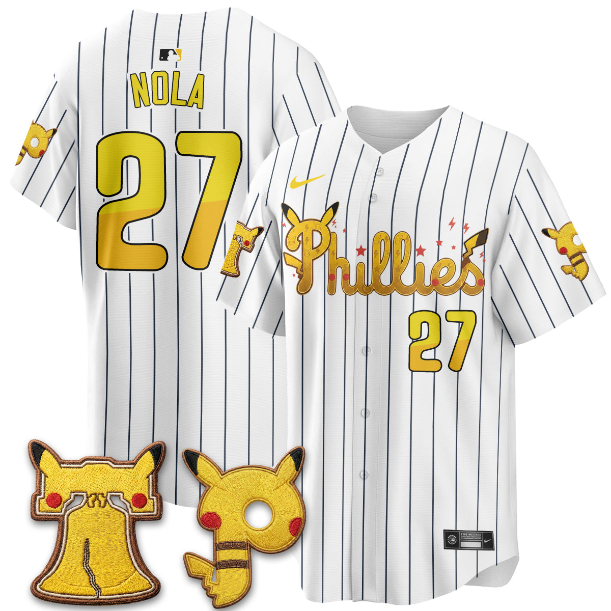 Philadelphia Phillies x PKM Edition Vapor Limited Jersey - Printed