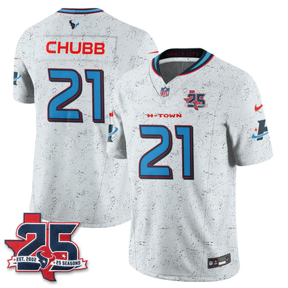 HOU Fangear Edition Vapor Jersey - Stitched
