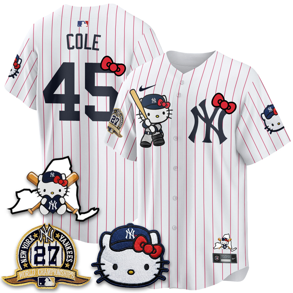 NYY Meow KT 2026 Vapor Limited Jersey - All Stitched