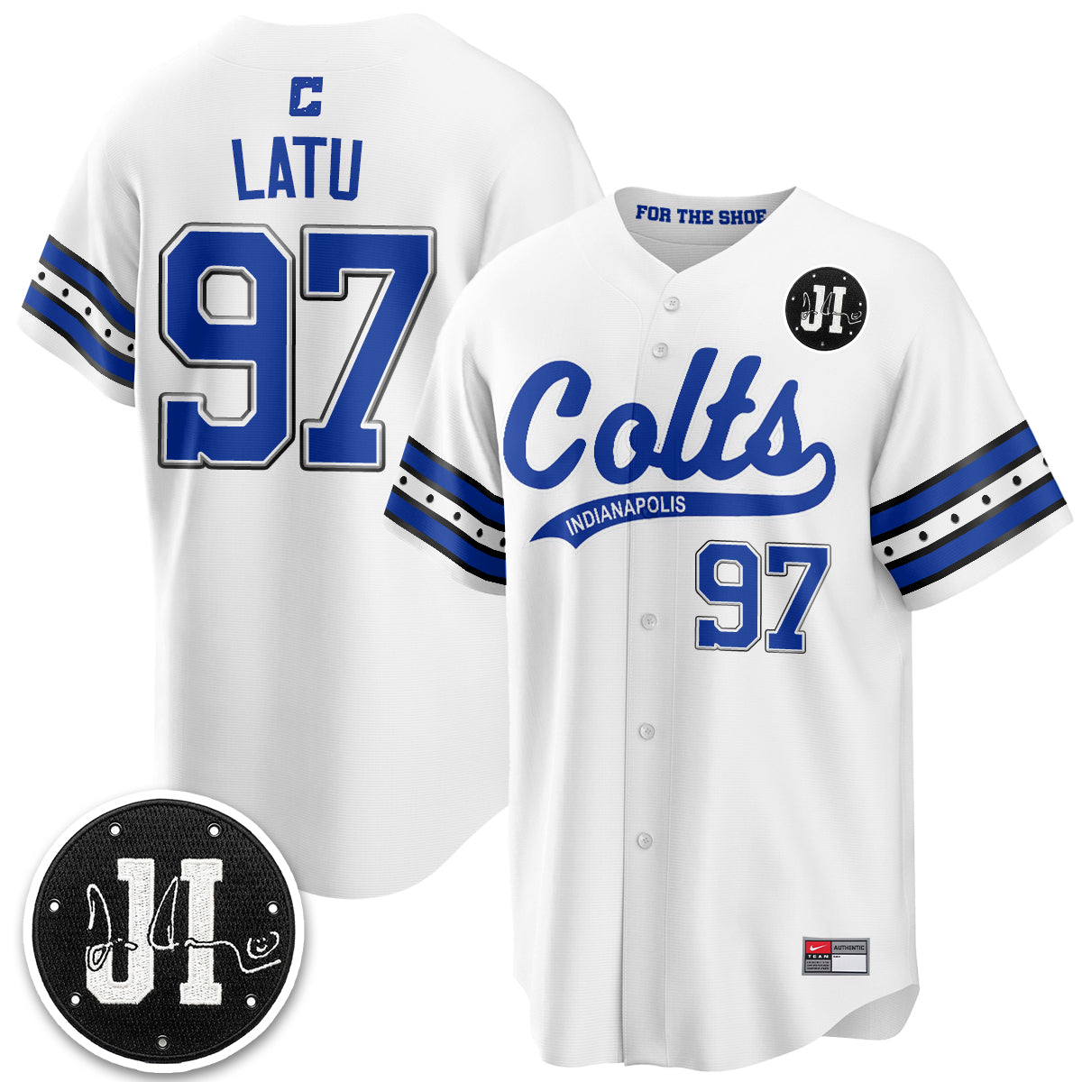 Indianapolis Colts 2026 Rivalries Baseball Vapor Jersey - Stitched
