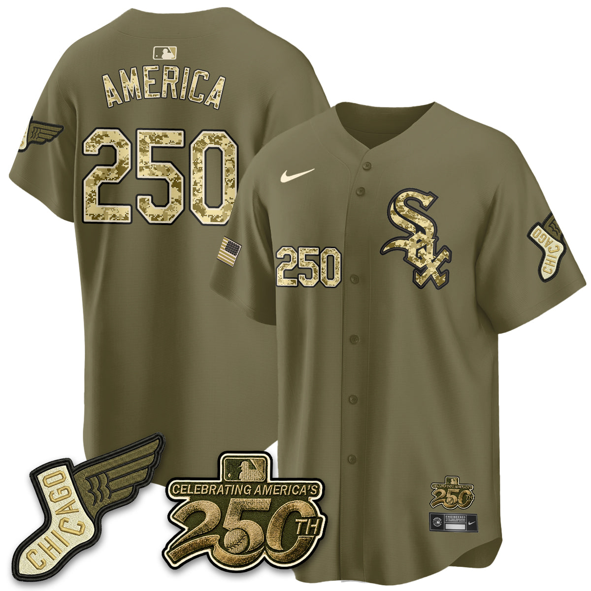 CWS Salute to Service 2026 Vapor Limited Jersey - Stitched