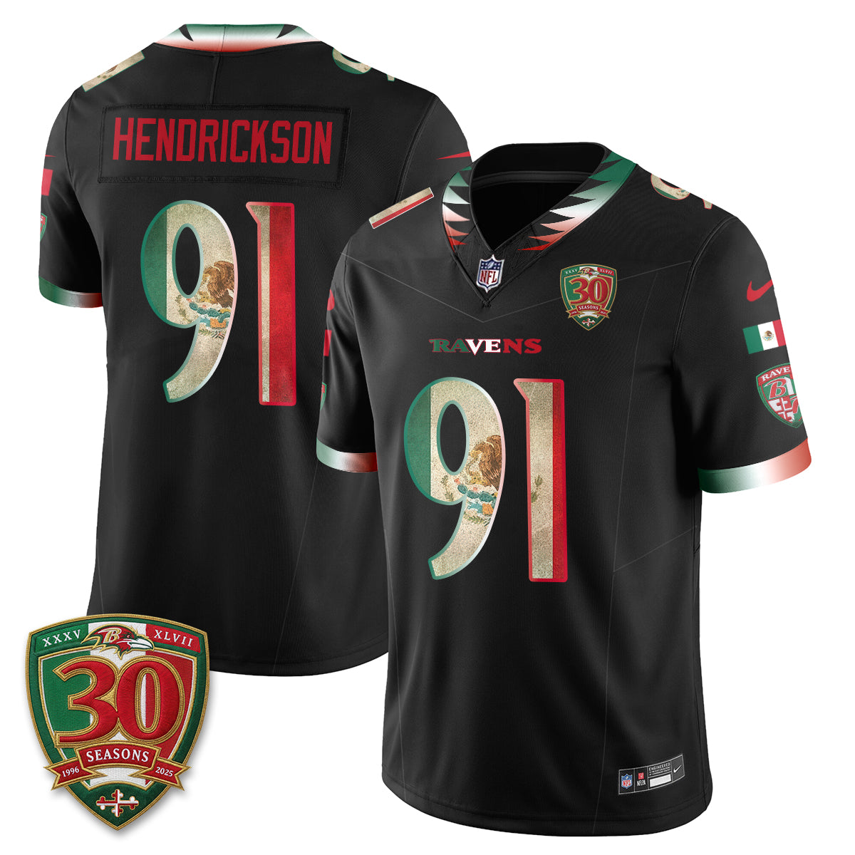 BAL Mexico Edition Vapor Jersey - Stitched
