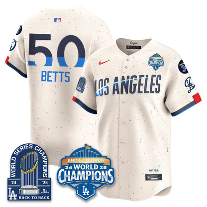 LAD Alternate  Vapor Limited Jersey - 9x Champs - All Stitched