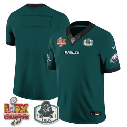 Philadelphia Eagles x Green Cape Villain Edition Vapor Jersey - Stitched