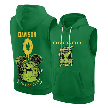 ORE x Boongie Monster Edition Pullover Sleeveless Hoodie Tank Top - Printed