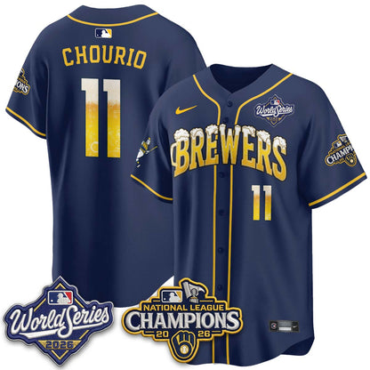 MIL "Pitcher & Pint" 2026 NL Champions Vapor Jersey - Stitched