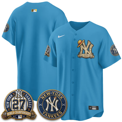 New York Yankees x OP Japanese Cartoon Limited Jersey -  Stitched