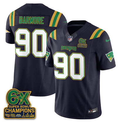 New England Patriots Irish Edition Vapor Jersey - Stitched