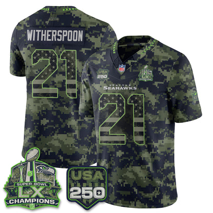 SEA 2026 Salute to Service Edition Vapor Jersey - Stitched n5