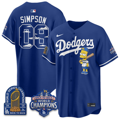 Los Angeles Dodgers x The Yellow Family Edition Vapor Jersey - Printed