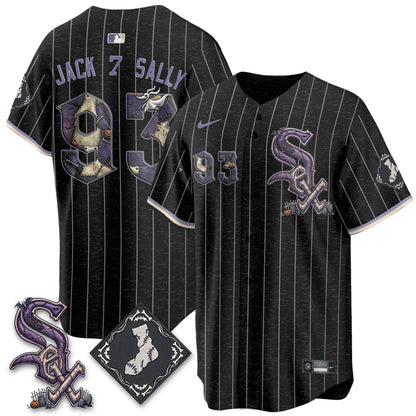 Chicago White Sox Nightmare Edition Vapor Jersey - Stitched