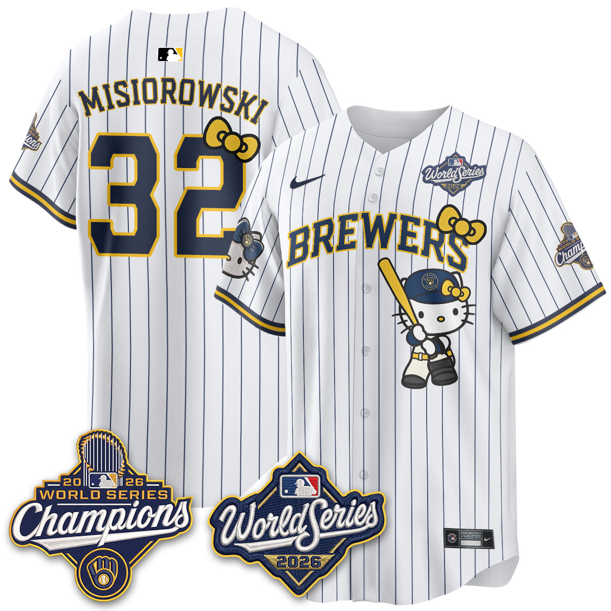 MIL 2026 WS Champions x Meow KT Vapor Jersey - Stitched