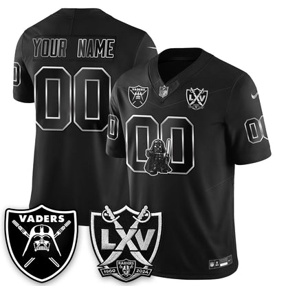 Las Vegas Raiders x Dark Lord Edition Vapor Custom Jersey - Stitched