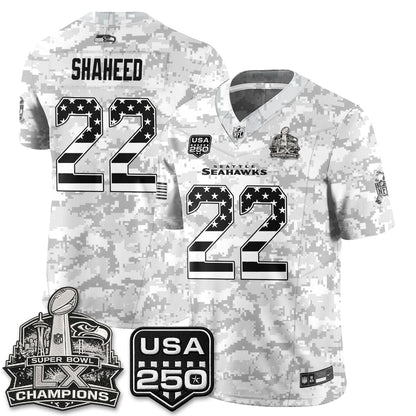 SEA 2026 Salute to Service Edition Vapor Jersey - Stitched n5