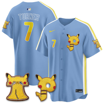 Philadelphia Phillies x PKM Edition Vapor Limited Jersey - Printed
