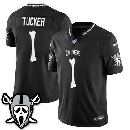 Las Vegas Raiders x Ghost Face Edition Vapor Jersey - Stitched