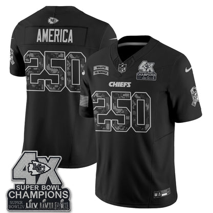KC 2026 Salute to Service Vapor Jersey V2- Stitched