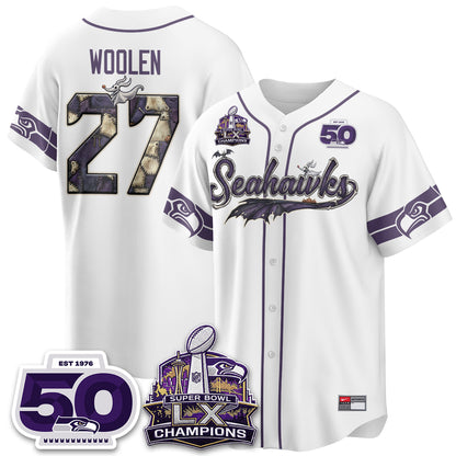 SEA 2026 Nightmare Edition Vapor Baseball Jersey - Stitched