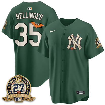 New York Yankees Halloween 2026 Vapor Limited Jersey - Stitched