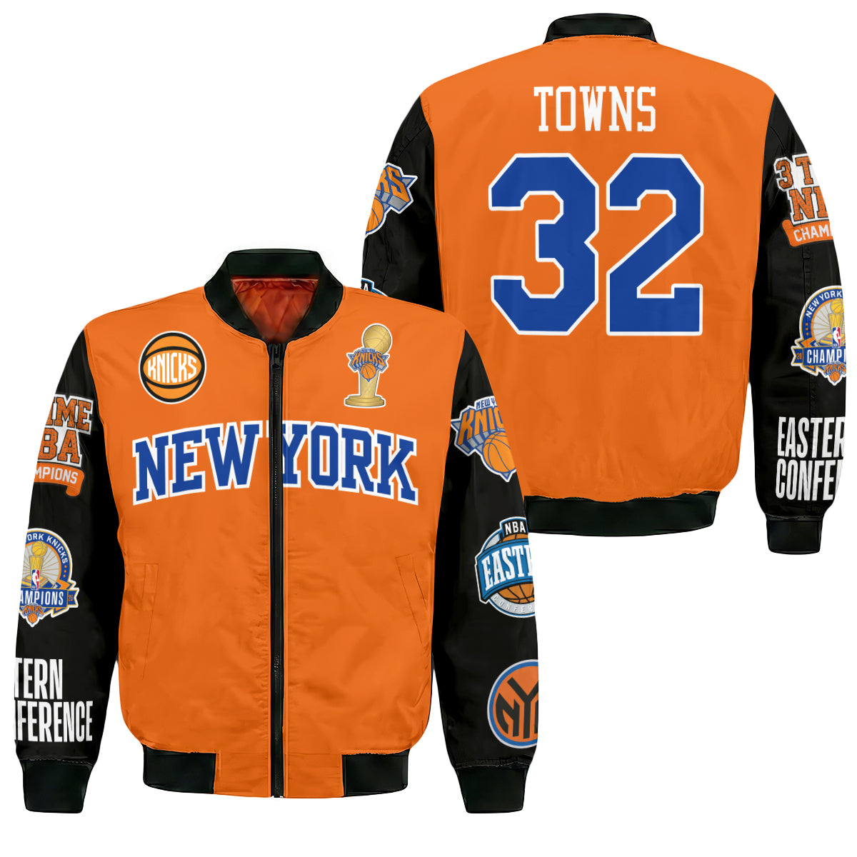 New York Knicks 2026 NBA Finals Champions Limited Edition Bomber Jacket - Printed