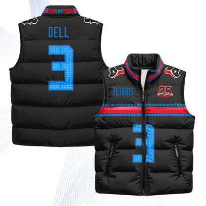 Houston Texans 2026 Rivalries Puffer Vest - Printed