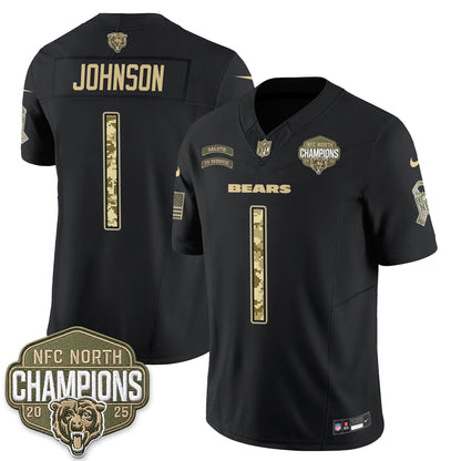 Chicago Bears 2026 Salute to Service V2 Vapor Jersey - Stitched