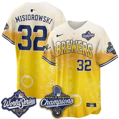MIL "Pitcher & Pint" 2026 WS Champions Vapor Jersey - Stitched
