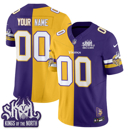 MIN Split Edition Vapor Custom Jersey - Stitched