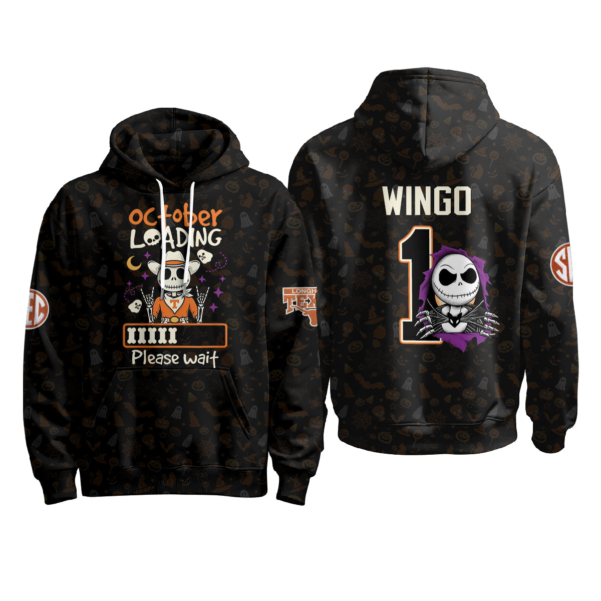 TEX x Skeleton Gentleman Edition Hoodie - Printed