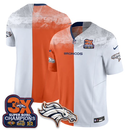 DEN Mile High Split Edition Vapor Jersey - Stitched