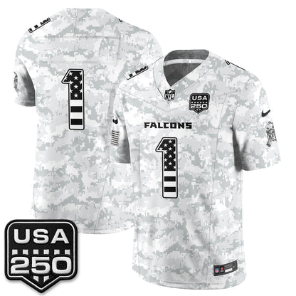 Atlanta Falcons 2026 Salute to Service Vapor Jersey - Stitched